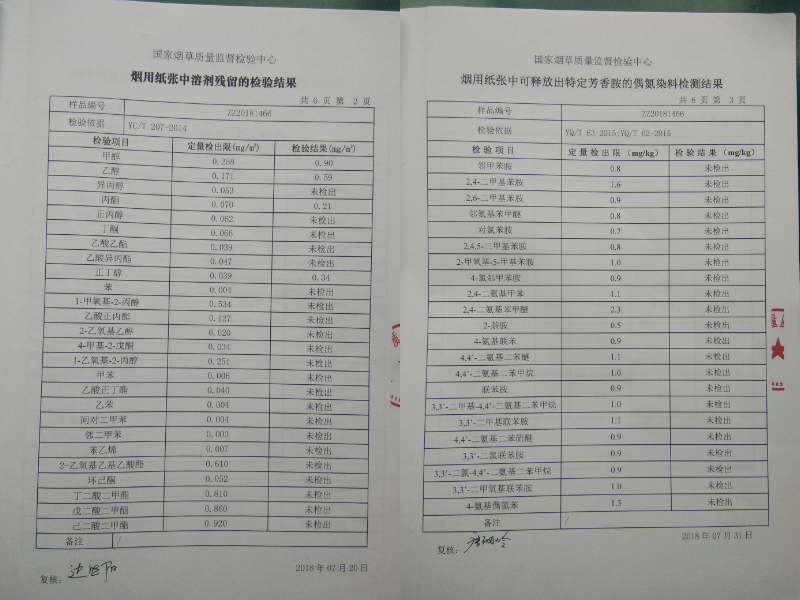 雪蓮（精品藍(lán)）檢測(cè)報(bào)告