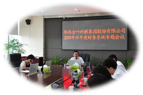 集團公司召開2019年半年度財務系統(tǒng)專題工作會議